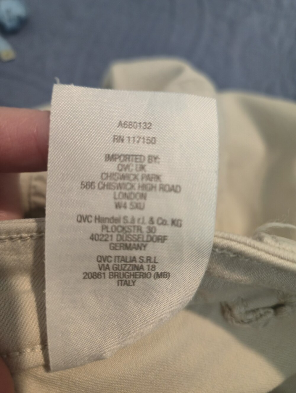 Belle by Kim Gravel Cream Women's Casual Stretch Jeans - Picture 13 of 14